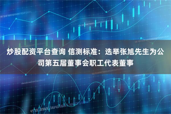 炒股配资平台查询 信测标准：选举张旭先生为公司第五届董事会职工代表董事